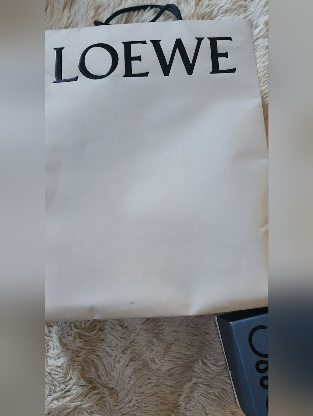 Loewe Scented Candle Blue Box with Green Botanical Motif - Picture 9 of 9